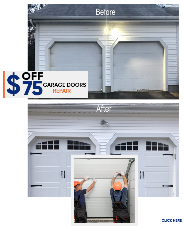 garage door before after